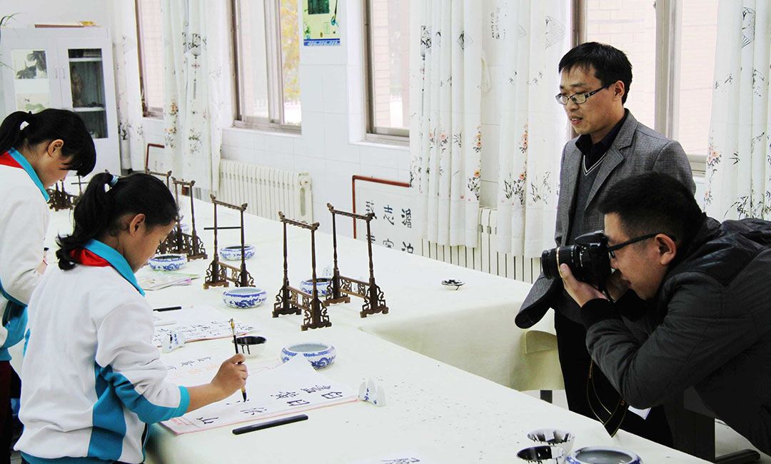 眉山常州书法教育微网站开发案例